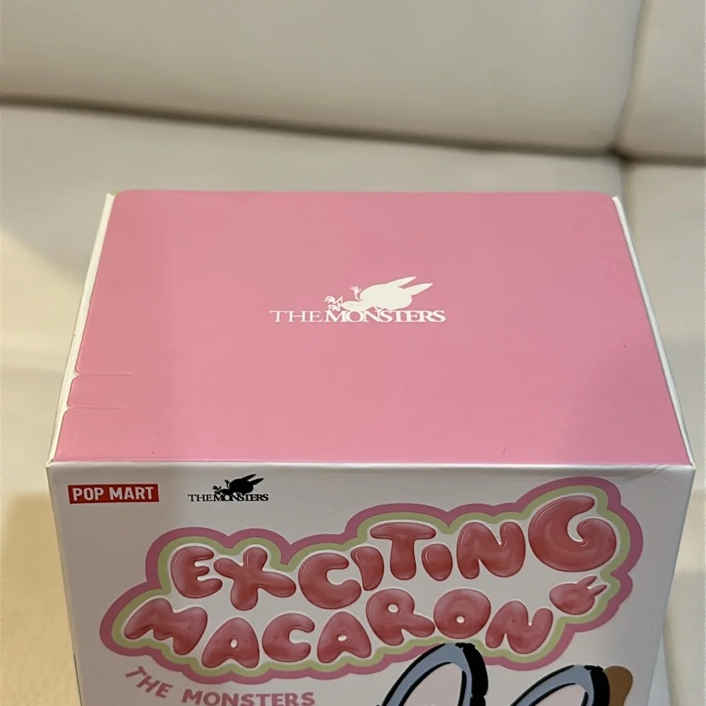 NIB Labubu Exciting Macaron - Toffy - Vinyl Plush Pendant POP MART